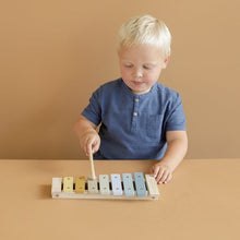 Load image into Gallery viewer, Wooden Xylophone - Blue - Little Dutch