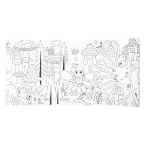 Giant Coloring Poster - Fairy Tale World- Tookyland