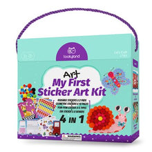Load image into Gallery viewer, My First 4 In 1 Sticker Art Kit - Tookyland