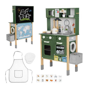 Versatile Green Kitchen Set - Tooky Toy