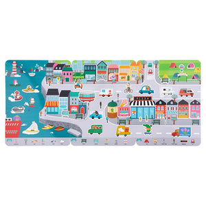 Art Silicone Sticker Book - Busy City - Tookyland