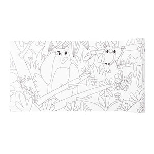 Giant Coloring Poster- Animal World - Tookyland