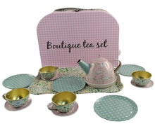 Load image into Gallery viewer, Bunny Tin Tea Set