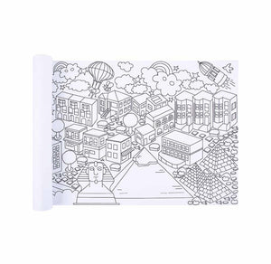 Giant Coloring Poster-cities- Tookyland