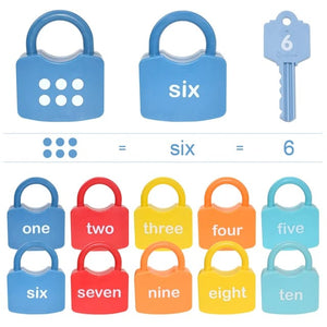 Number Learning Locks