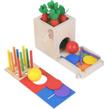 Load image into Gallery viewer, 4 In 1 Wooden  Montessori Play Set