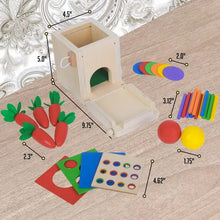 Load image into Gallery viewer, 4 In 1 Wooden  Montessori Play Set