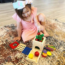 Load image into Gallery viewer, 4 In 1 Wooden  Montessori Play Set