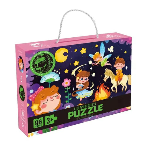 Luminous Glow In The Dark Fairy Puzzle - 96Pcs