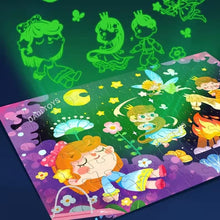 Load image into Gallery viewer, Luminous Glow In The Dark Fairy Puzzle - 96Pcs