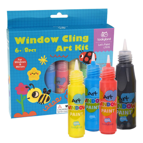 Window Cling Art Kit - Tookyland