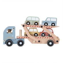 Load image into Gallery viewer, Wooden Truck  Carrier- Little Dutch