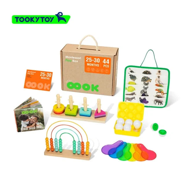 Montessori Inspired Play Box - 25 to 30 months - Tooky Toy