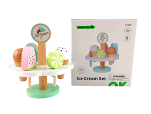 Wooden Ice Cream Set - Tooky Toy
