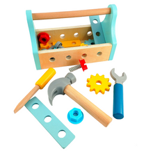 Load image into Gallery viewer, Wooden Tool Box - Tooky Toy