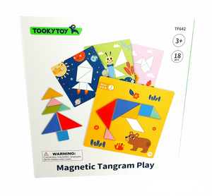 Magnetic Tangram Set - Tooky Toy
