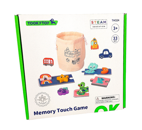 Identifying & Matching Memory Touch Game - Tooky Toy