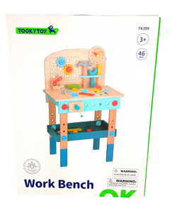 Wooden Work Bench - Tooky Toy