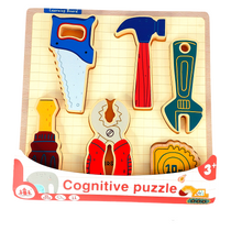 Load image into Gallery viewer, Cognitive Tool Chunky Puzzle - Hakko Toys
