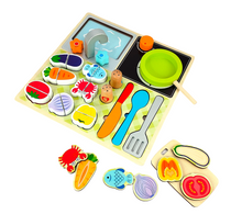 Load image into Gallery viewer, Special -  Wooden Kitchen Puzzle - Hakko Toys