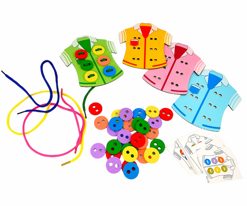 Button Threading - Hakko Toys