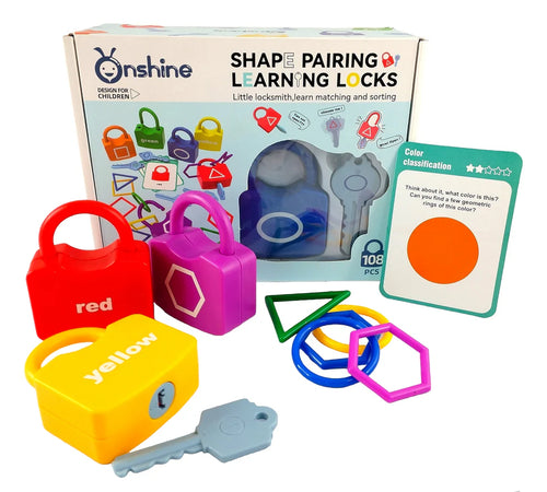 Shape Pairing Learning Locks