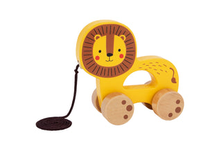 Pull Along Lion - Tooky Toy