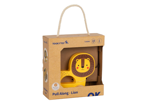 Pull Along Lion - Tooky Toy