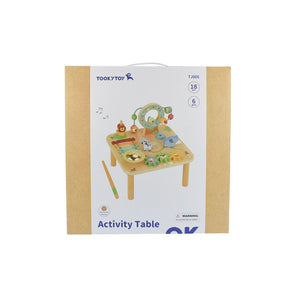 Wooden Activity Table - Tooky Toy