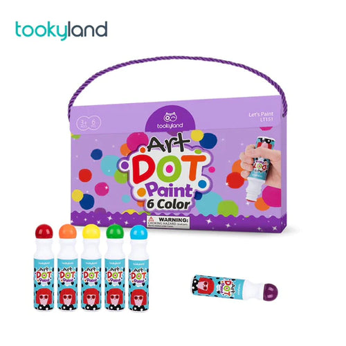 Art Dot Paint 6 Color - Tookyland