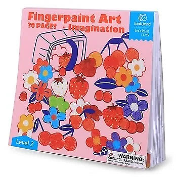 Fingerpaint Art 30 pages -Imagination- Tookyland