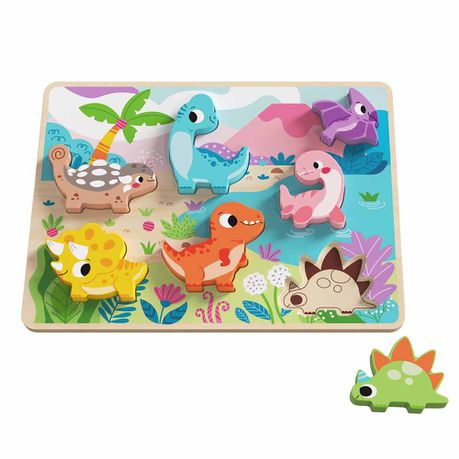 Dinosaur Chunky Puzzle- Tooky toy