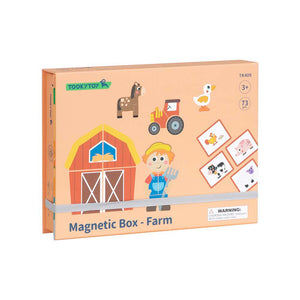 Magnetic Box -Farm- Tooky Toy