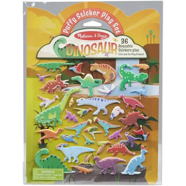 Puffy Sticker Play Set - Dinosaurs-Melissa & Doug