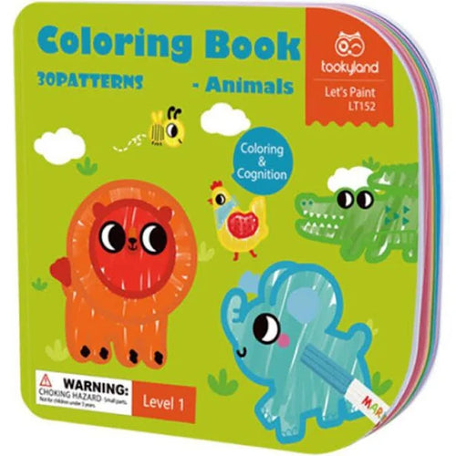 Coloring Book -Animals- Tookyland