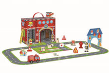 Load image into Gallery viewer, Fire Station Box - Tooky Toy