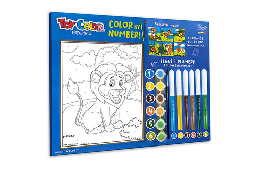 Color By Number Set- Toy Color