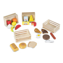 Load image into Gallery viewer, Wooden Food Group Set - Melissa &amp; Doug