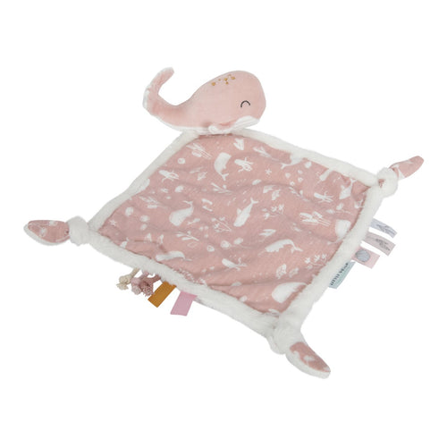 Cuddle Cloth Whale - Ocean Pink - Little Dutch