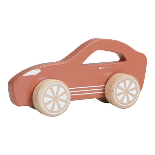 Toy Wooden Vehicle - Sports Car - Little Dutch