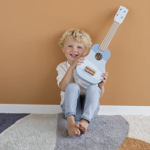 Wooden Guitar - Blue - Little Dutch