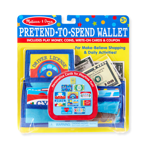 Pretend to Spend Wallet - Melissa & Doug