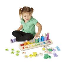 Load image into Gallery viewer, Counting Shape Stacker - Melissa &amp; Doug