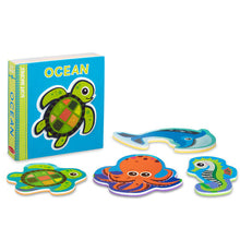 Load image into Gallery viewer, Soft Shapes Book - Ocean - Melissa &amp; Doug
