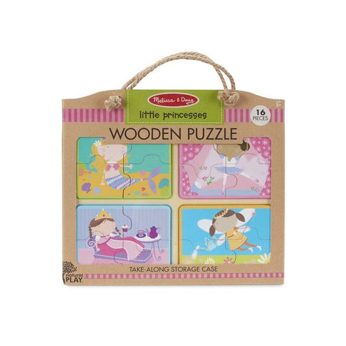 Natural Play Wooden Puzzle: Little Princess - Melissa & Doug
