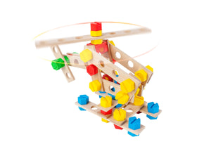 Wooden DIY Helicopter - Constructor