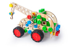 Load image into Gallery viewer, Wooden DIY 3-in-1 Tow Truck - Constructor
