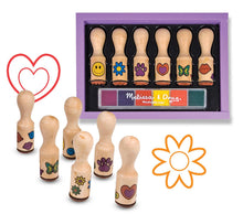 Load image into Gallery viewer, Wooden Stamp Set - Happy Handles - Melissa &amp; Doug