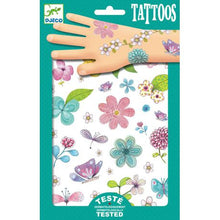 Load image into Gallery viewer, Fair Flowers of the Fields Tattoos - Djeco