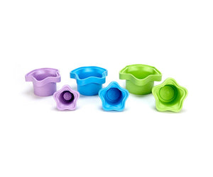 Stacking Cups - Green Toys (100% Recycled Plastic)
